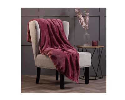 Heat Holders Luxus Fleece Couverture 180x200 cm - Cherry