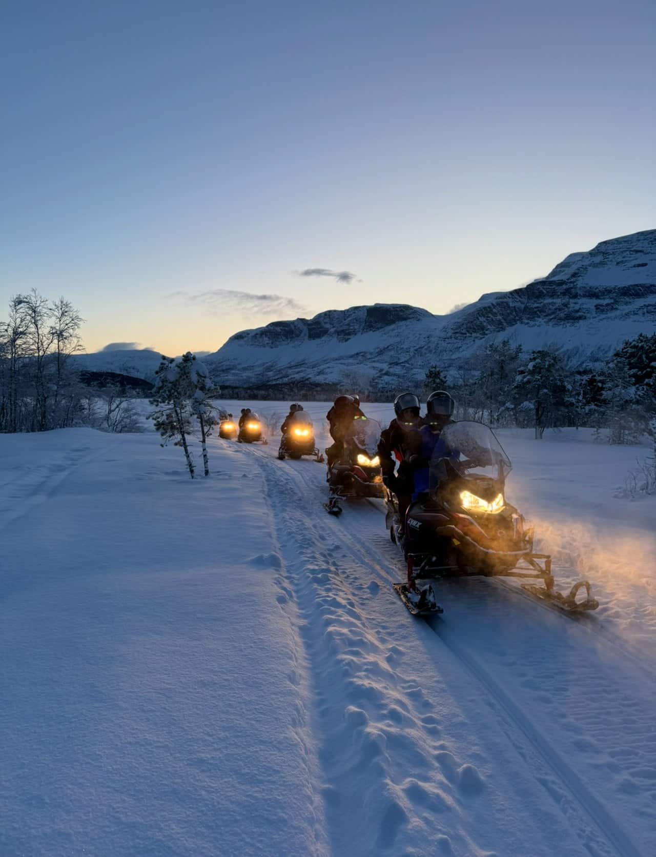 Snowmobile Safari Near Tromsø