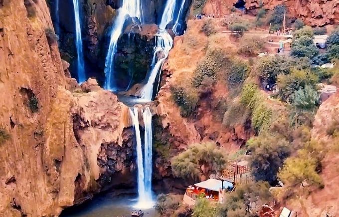 trip to ouzoud waterfalls