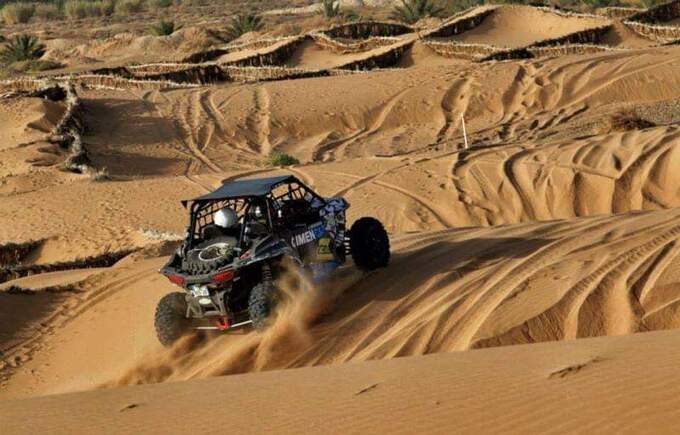quad in the dunes