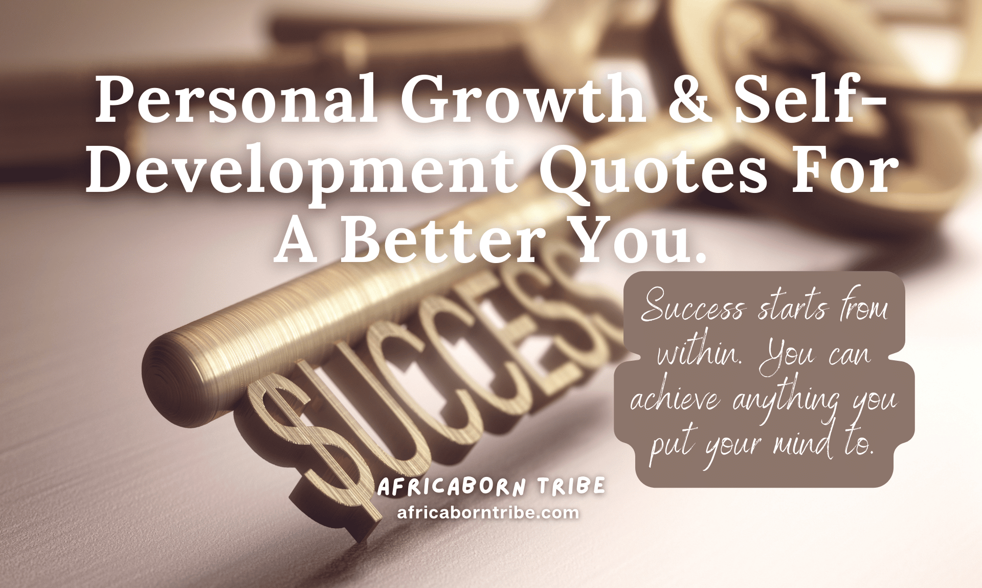 Personal growth and self development quotes