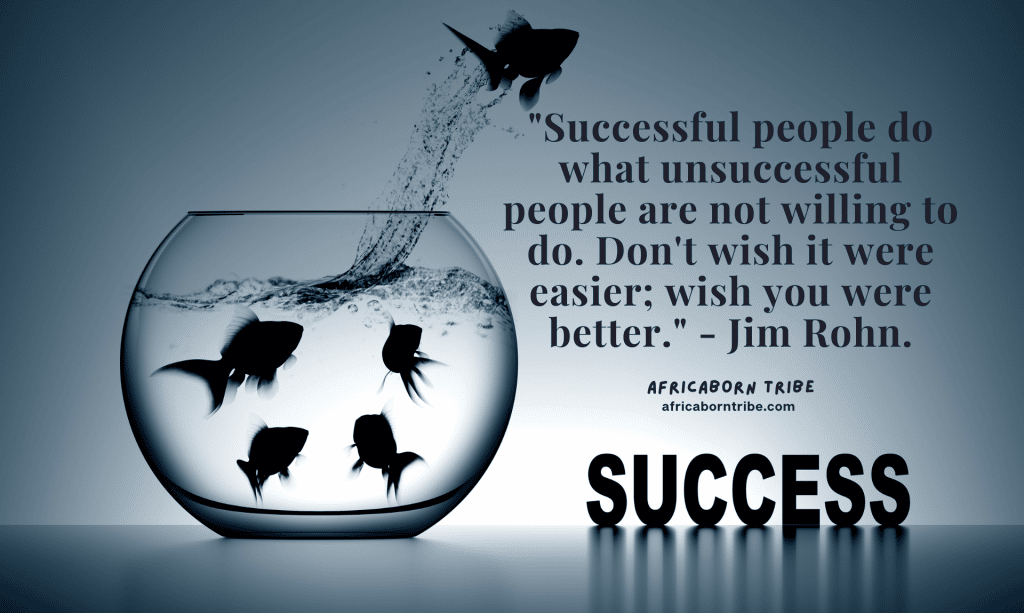 How to be successful in life. Do not wish it were easier; wish you were better.