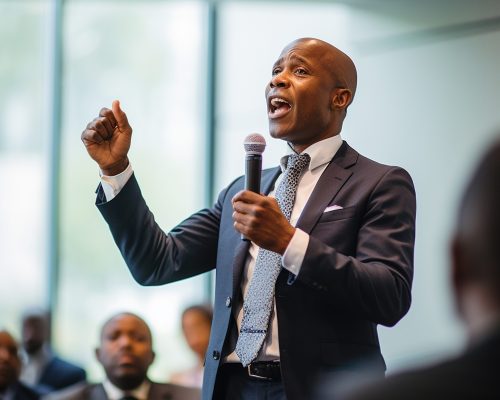 portrait-elegant-professional-businessman-speaking-conference portrait-elegant-professional-businessman-speaking-conference