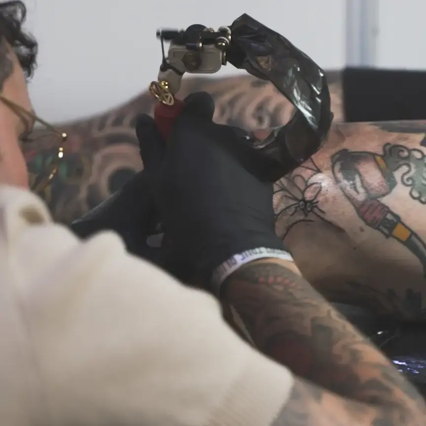 True Blue tattoo Concention event video