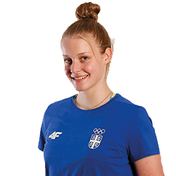 Masa Kirov<br/>Middle Blocker from Serbia<br/>16/08/2005, 189cm<br/>OK Beograd, Serbia