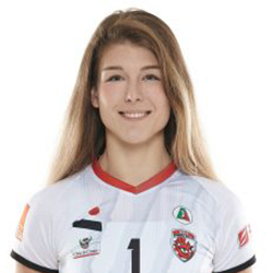 Sofya Kuznetsova<br/>Outside Hitter from Russia<br/>31/10/1999, 184cm<br/>Bosca SB Cuneo, Italy