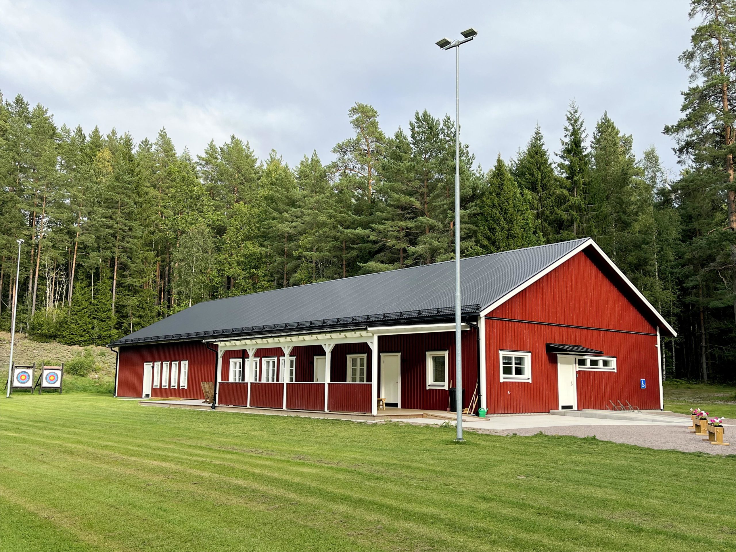Mjölby bågskyttesällskaps nya skjuthall