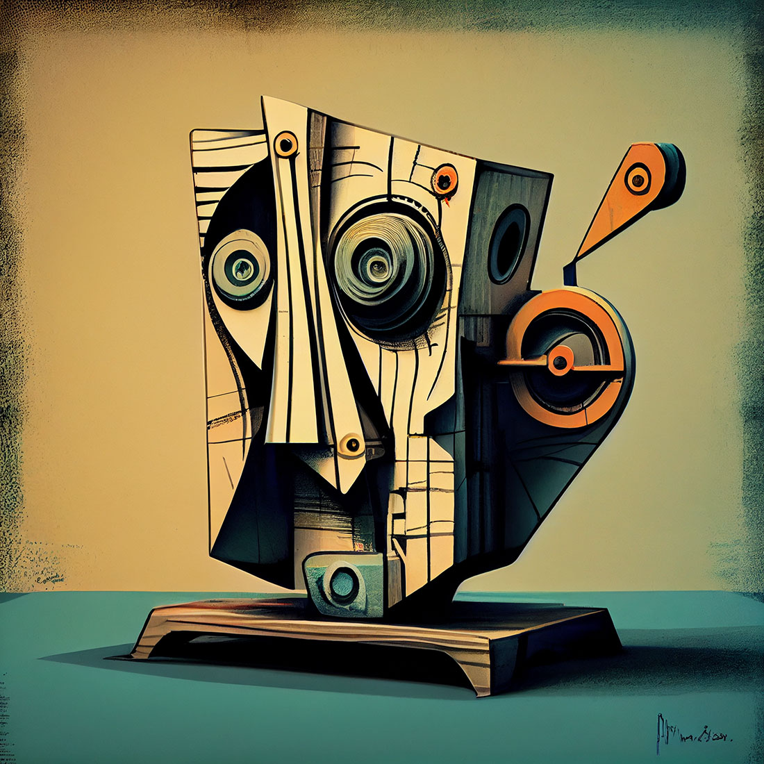 Ideas machine inspired bay Pablo Picasso