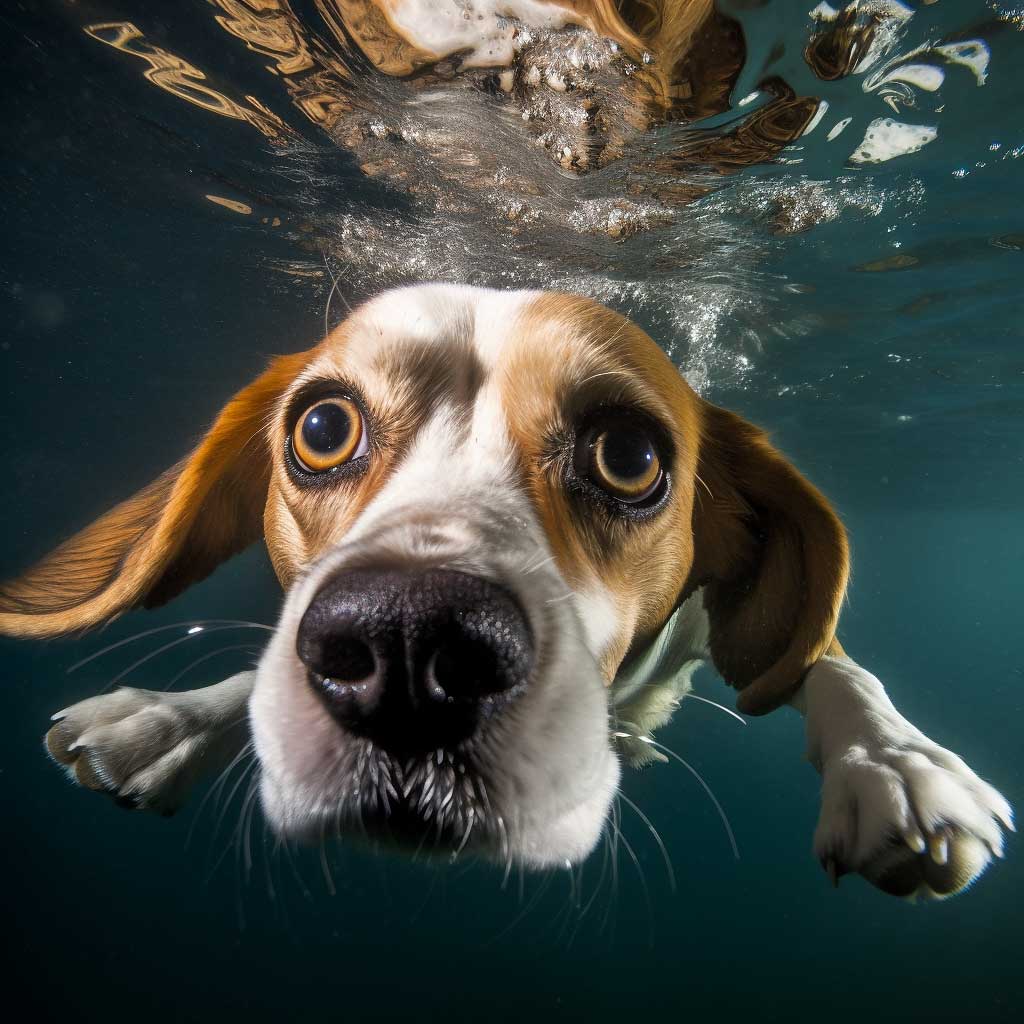 Diving Dog