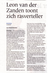 Rebel, Recensie Eindhovens Dagblad 19-09-2013