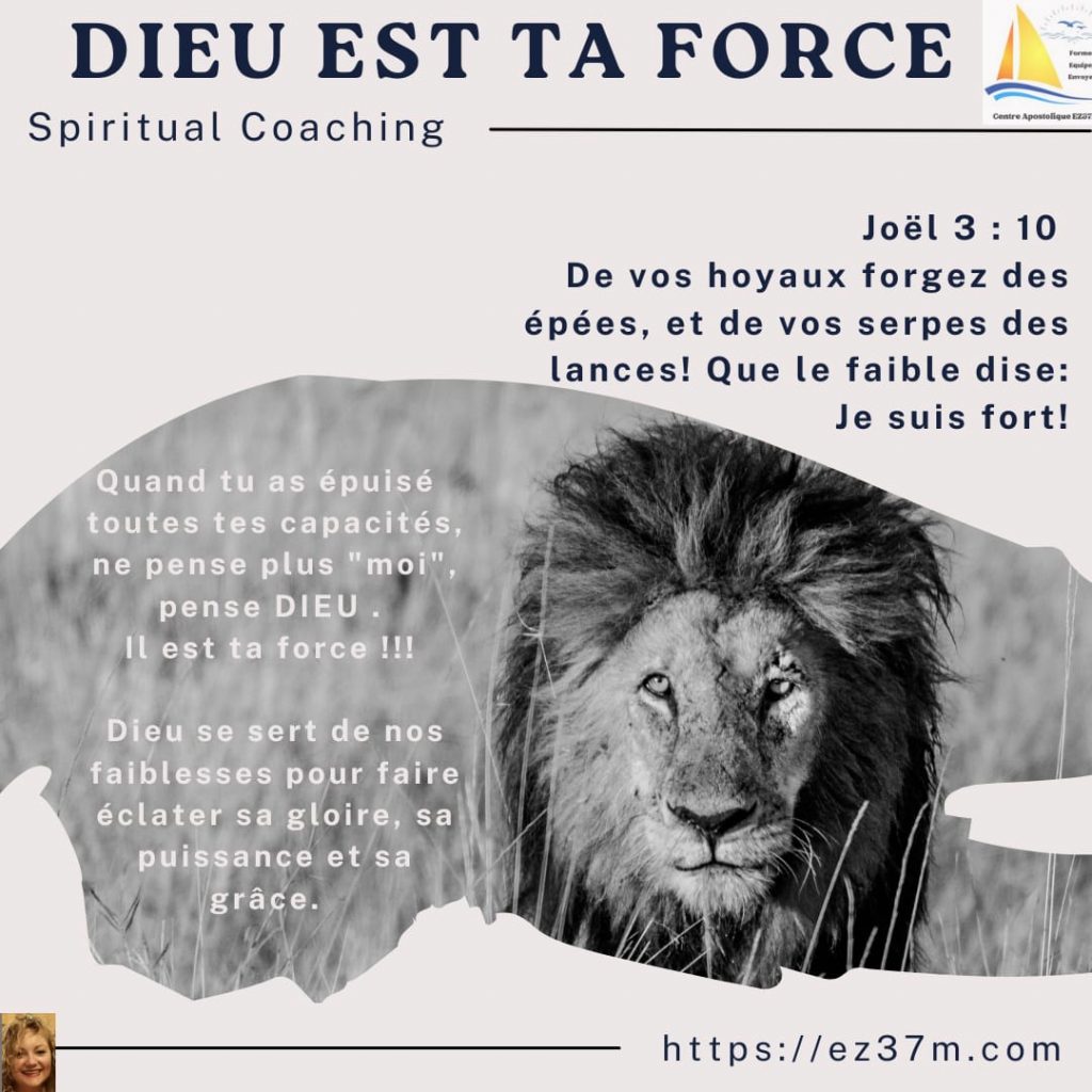 Lire la suite à propos de l’article Dieu est ta force