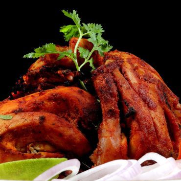 Tandoori Kylling tilberedt i airfryer opskrift