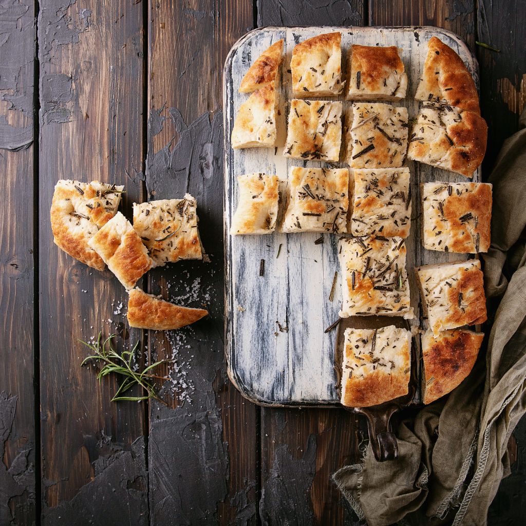 Focaccia Brød i airfryer