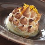 Indbagt Is i Airfryer kaldet Baked Alaska opskrift