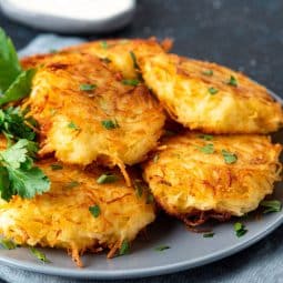 Hash browns bagt i airfryer Amerikansk udgave