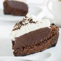 Mississippi mud pie bagt i airfryer Amerikansk kage