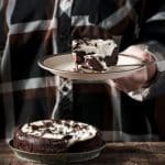 Mississippi mud pie i airfryer en amerikansk chokoladekage som dessert