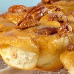 Sticky buns USA bagt i airfryer Amerikanske kanelsnegle