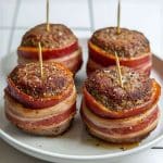 hakkebøf med bacon i airfryer saftig og sprød