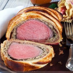 Dette er en klassisk Beef Wellington som er bagt i en airfryer