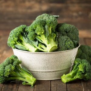 Broccoli lig med Brassicaceae og som er en grønsag