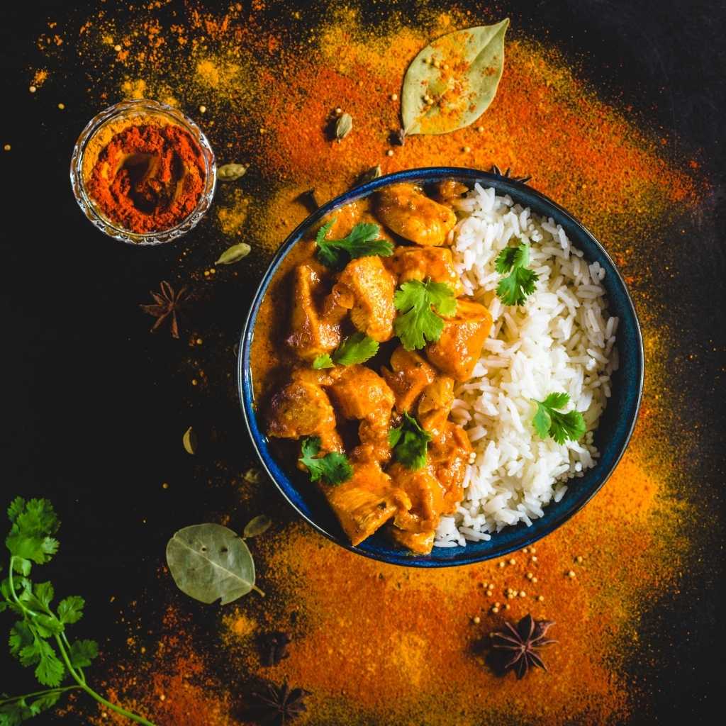 butter chicken i airfryer indisk klassisk ret