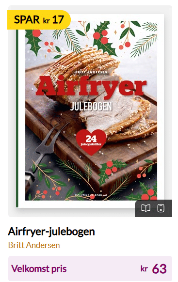 Airfryer julebogen af Britt