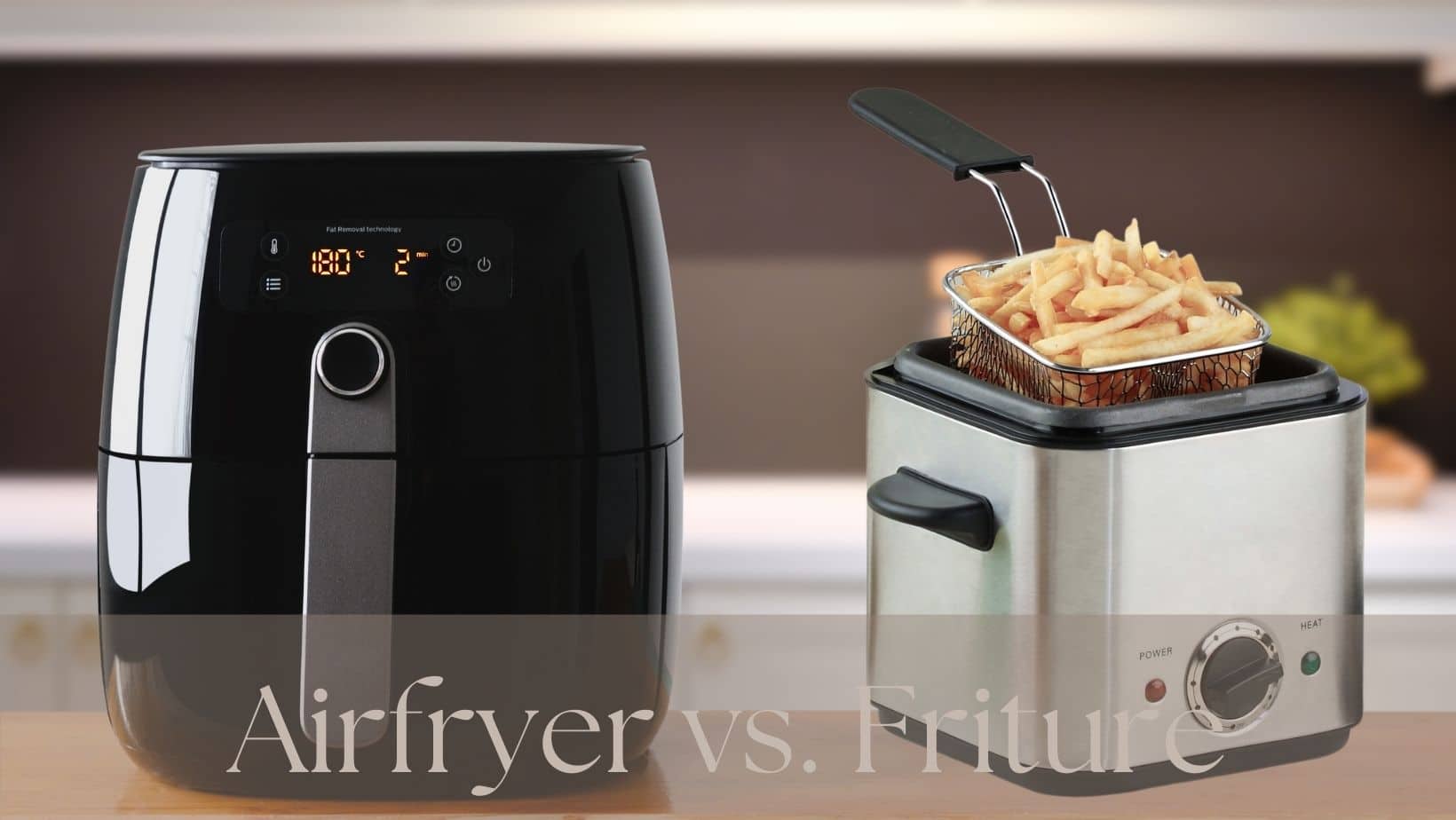 Airfryer vs. Friture guide