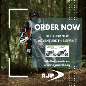 order now ride ajp this spring