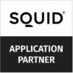 SQUID application partner, självhäftande textil för glas, akompani.se