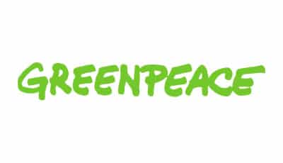 Logo för Greenpeace