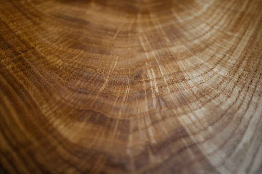 Handmade wooden dining chair