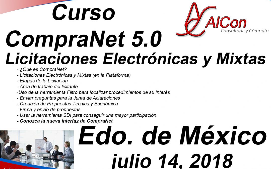 Curso de CompraNet 5.0, México