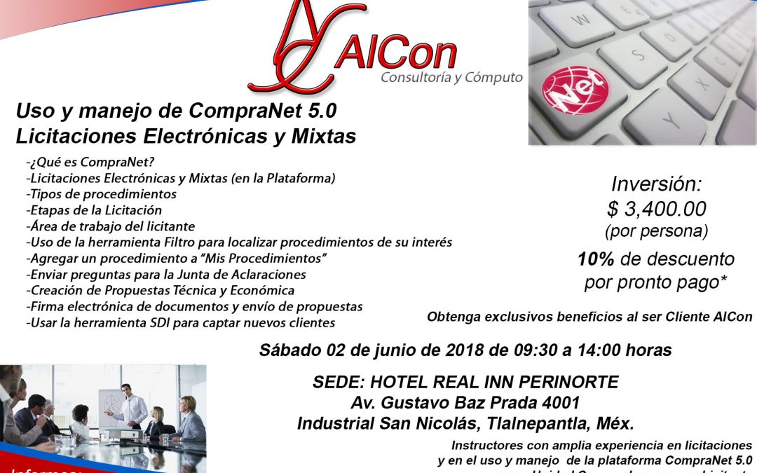 Curso de CompraNet 5.0, México