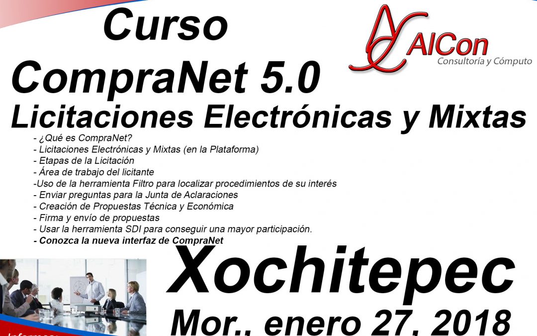 Curso de CompraNet 5.0, Xochitepec