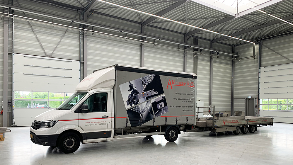 Eigen transport Aldenzee afbeelding RVS