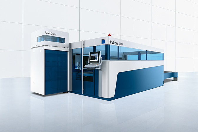 Plaat lasersnijden machine afbeelding