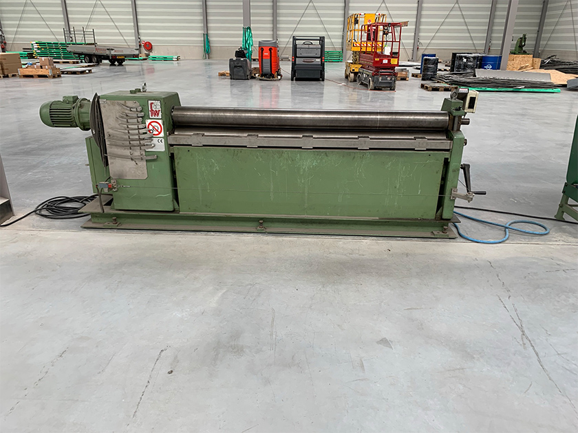 Plaatwals machine afbeelding