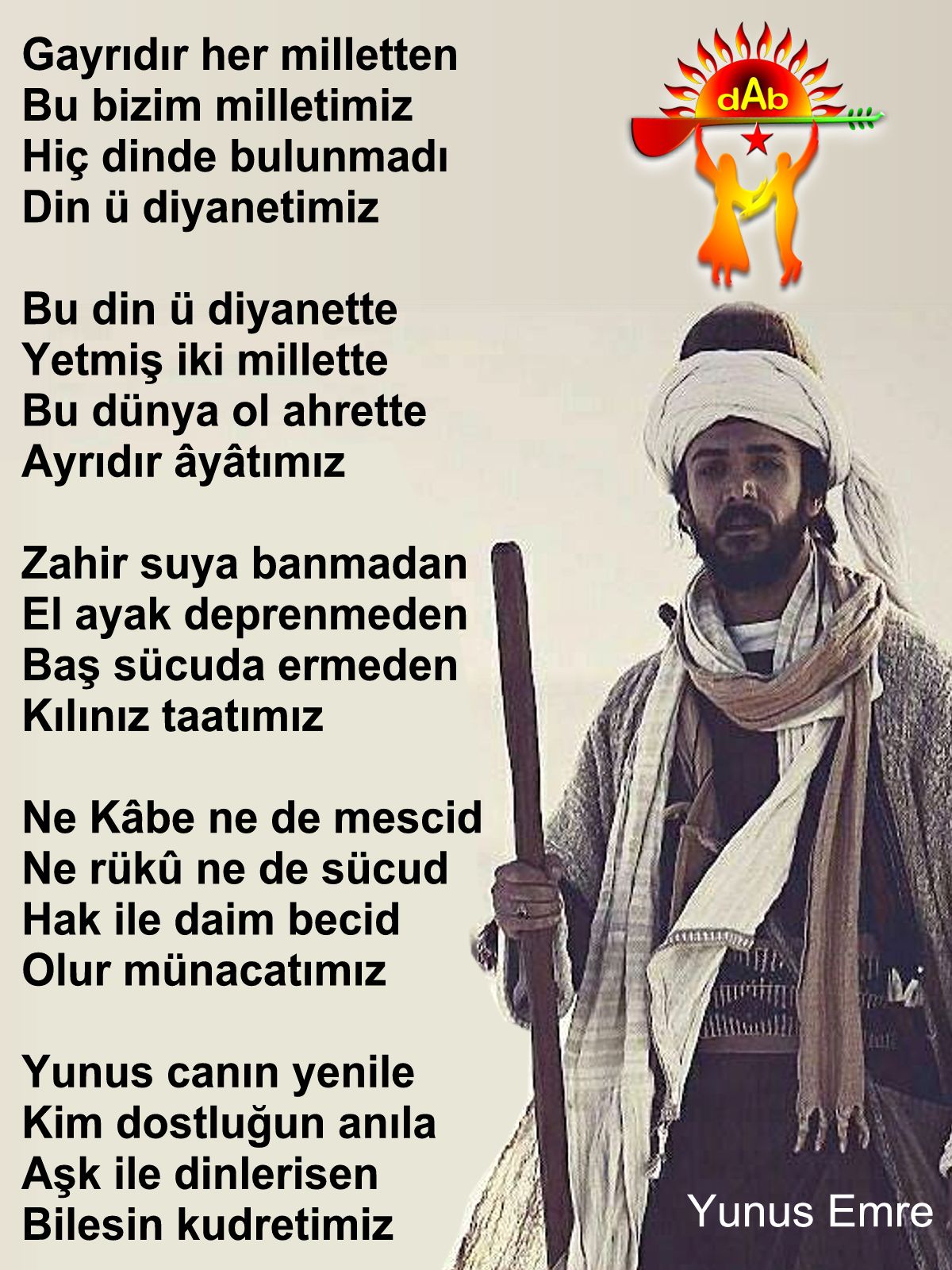 Alevi Bektaşi Kızılbaş Pir Sultan Devrimci Aleviler Birliği DAB haram yunus emre