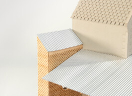 Detail of the model Alexander Hills Architects