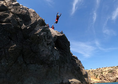 Cliffjumping Algarve