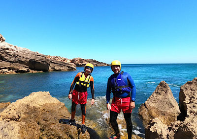 Cliffjumping Algarve