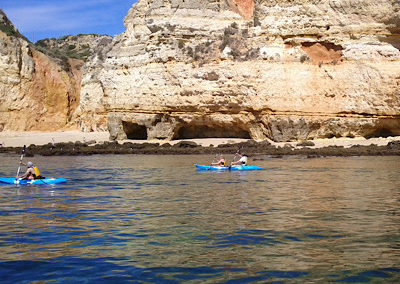 Lagos kajakken en snorkellen