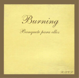 Portada del disco Banquete para ellos homenaje a Burning