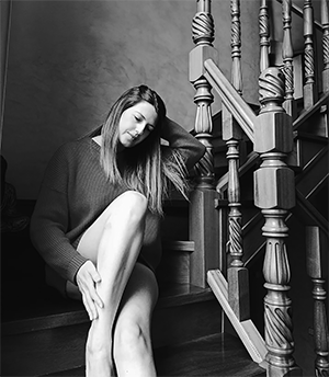 Fotografía de Olalla Candamo, autora de la novela "Siempre viva", 2026.