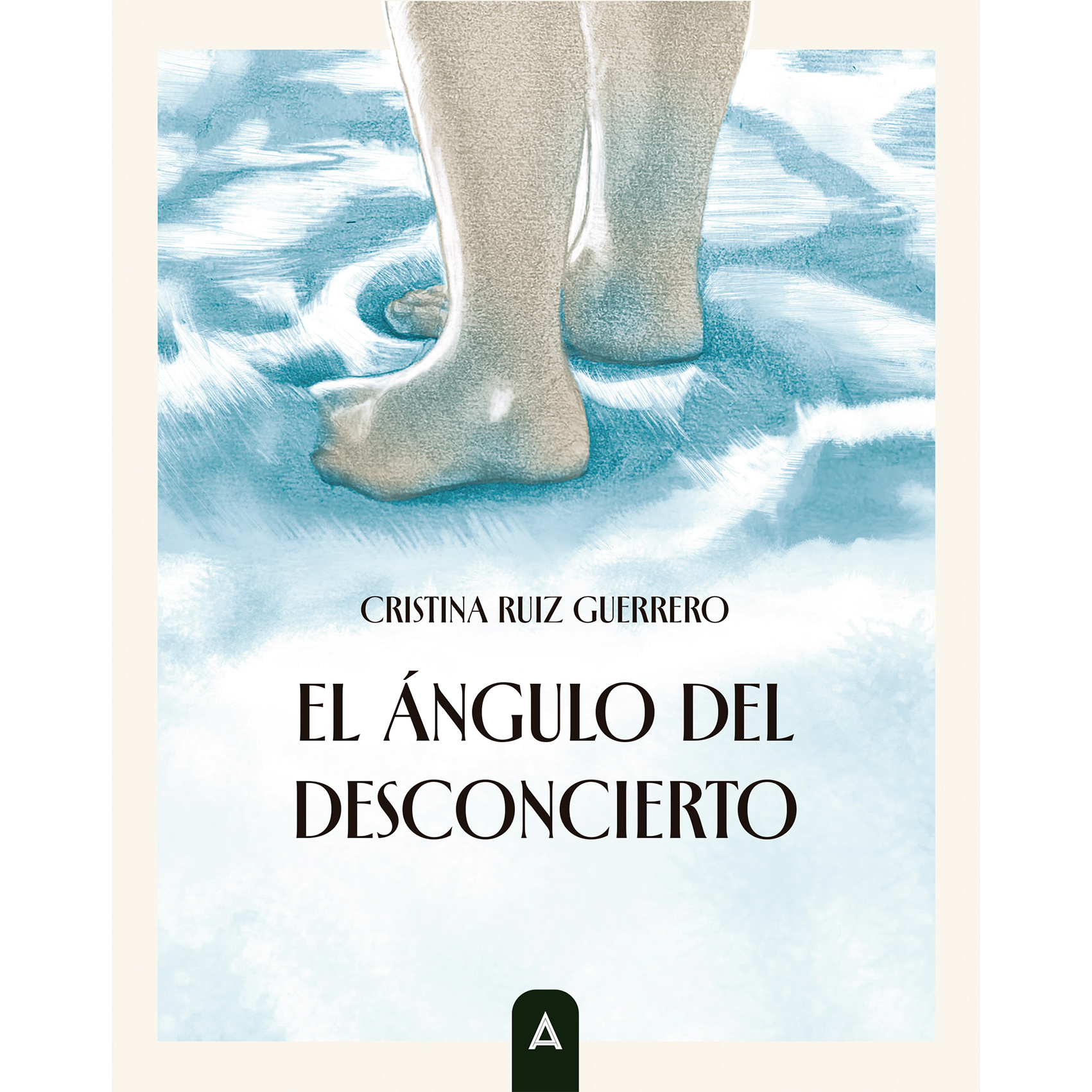 Imagen del poemario "El ángulo del desconcierto", de Cristina Ruiz Guerrero, 2026.