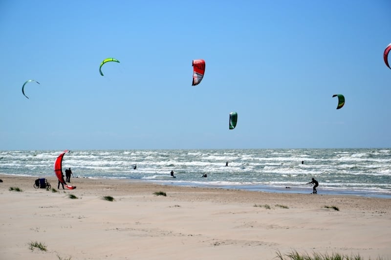 kiting i Liepaja