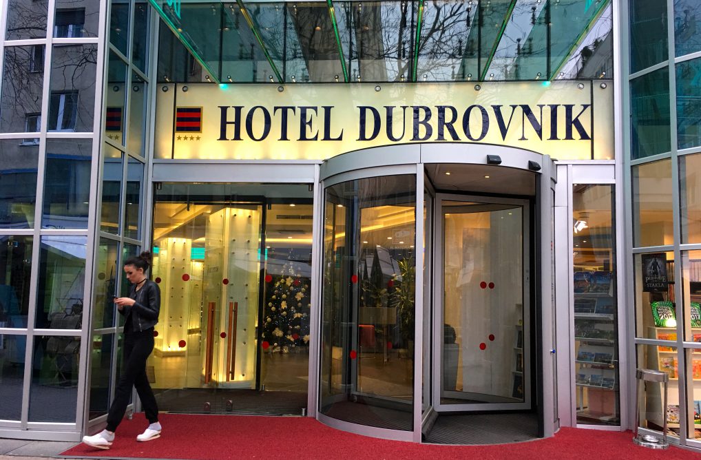 Hotel Dubrovnik Zagreb har både en ny og gammel del.