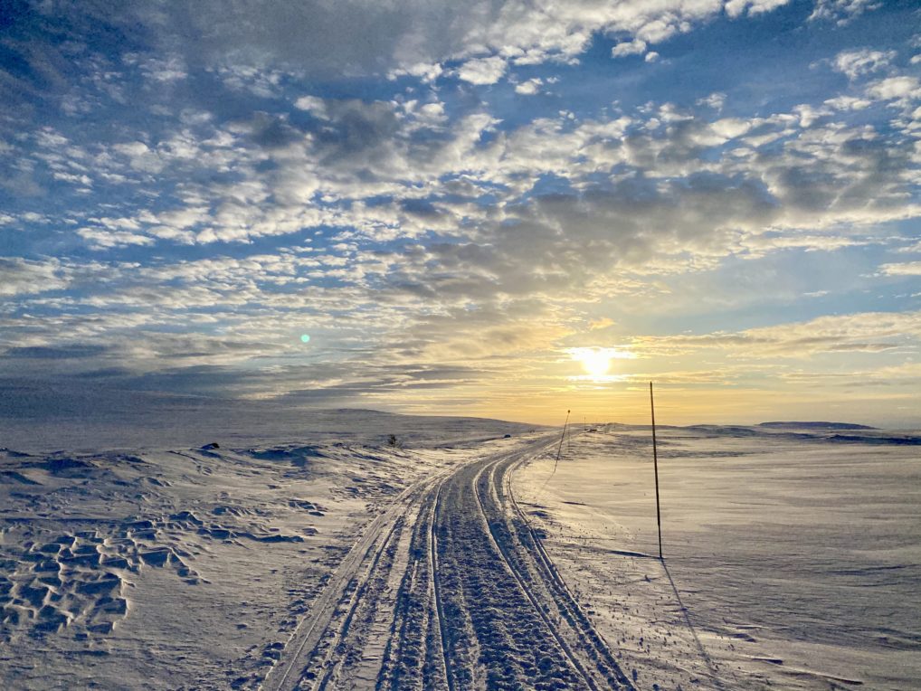 Finnmarksvidda i vinterdrakt