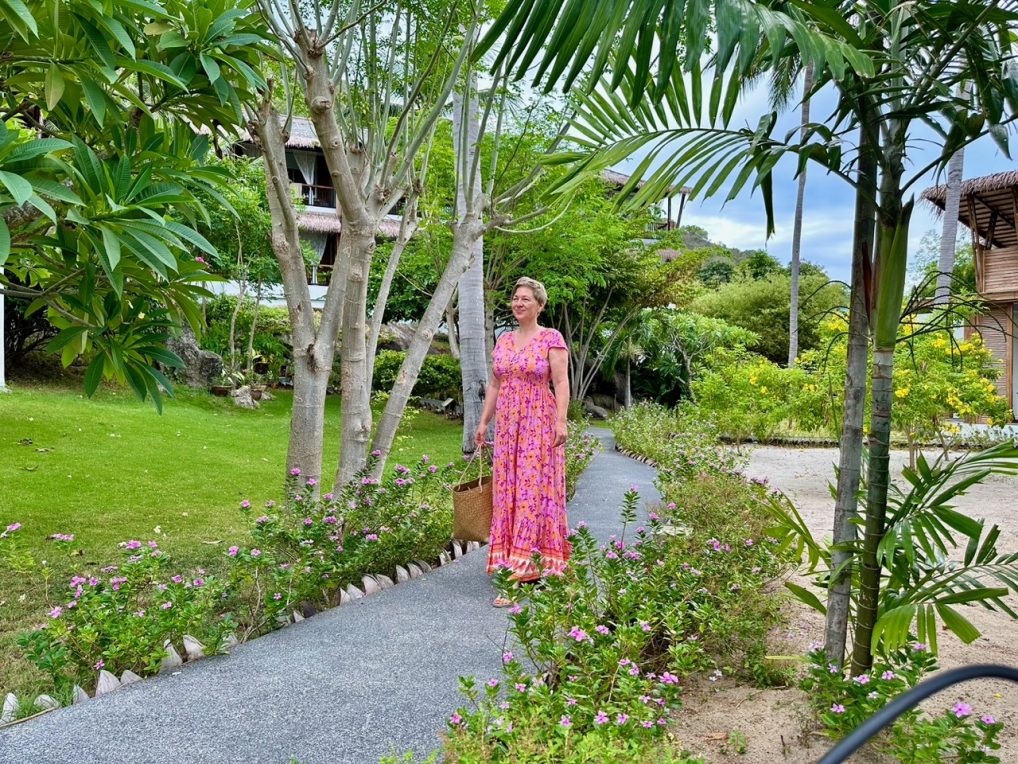 Princess Paradise Koh Phangan med grønne stier og hager